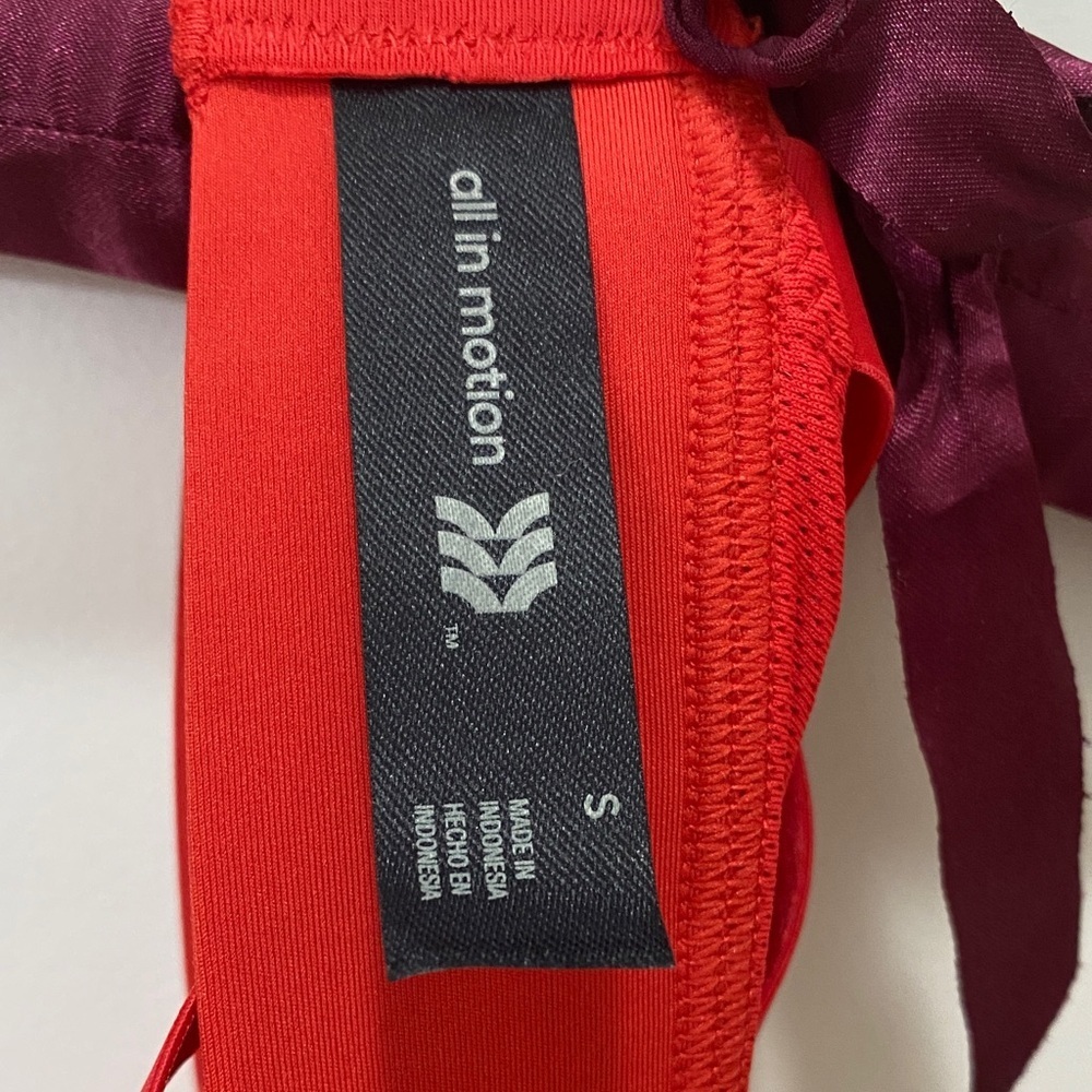 All in Motion Red Women's Bra - Picture 2 of 3